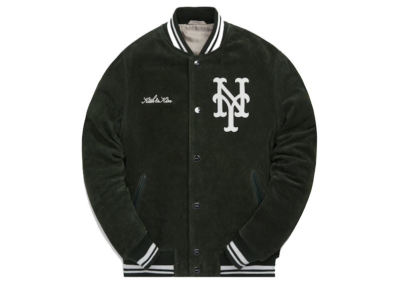 Kith MLB for New York Mets Suede Bomber Jacket Stadium Men's - FW21 - US