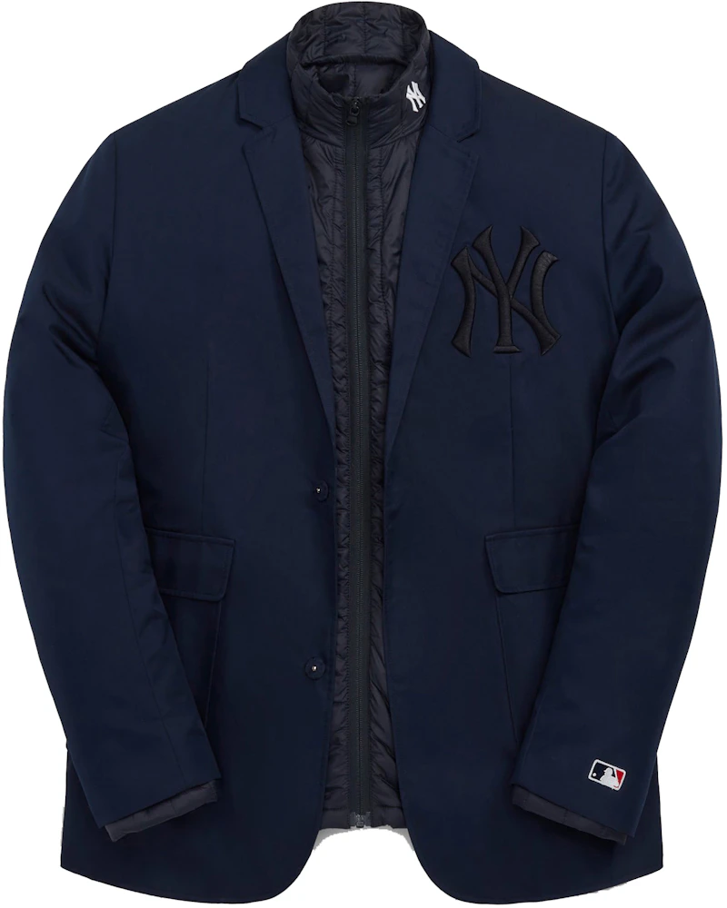 Kith MLB For New York Mets Crosby Trench Coat Canvas for Men