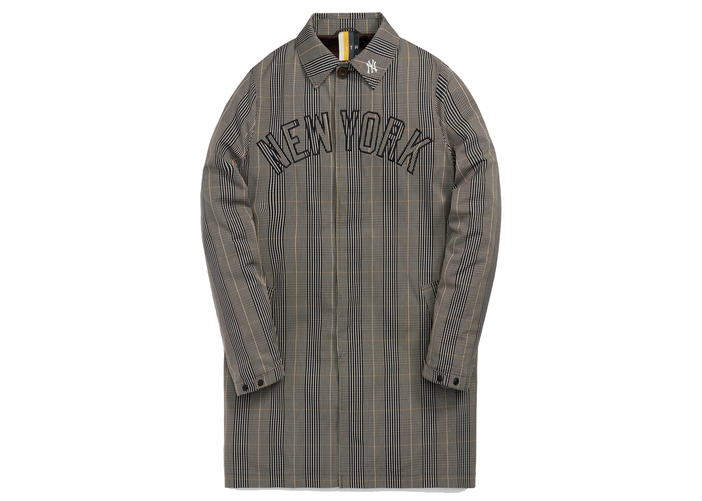 Kith MLB for New York Yankees Wool Bomber Jacket White Men's 