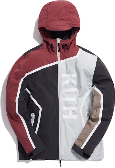 S kith madison jacket Navy Red off white