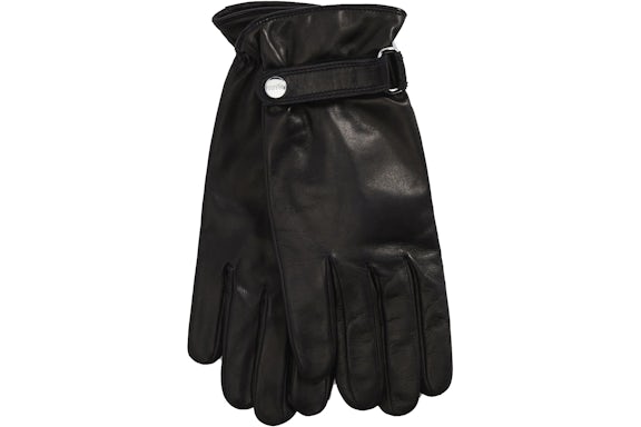 Kith Manhattan Leather Gloves Black