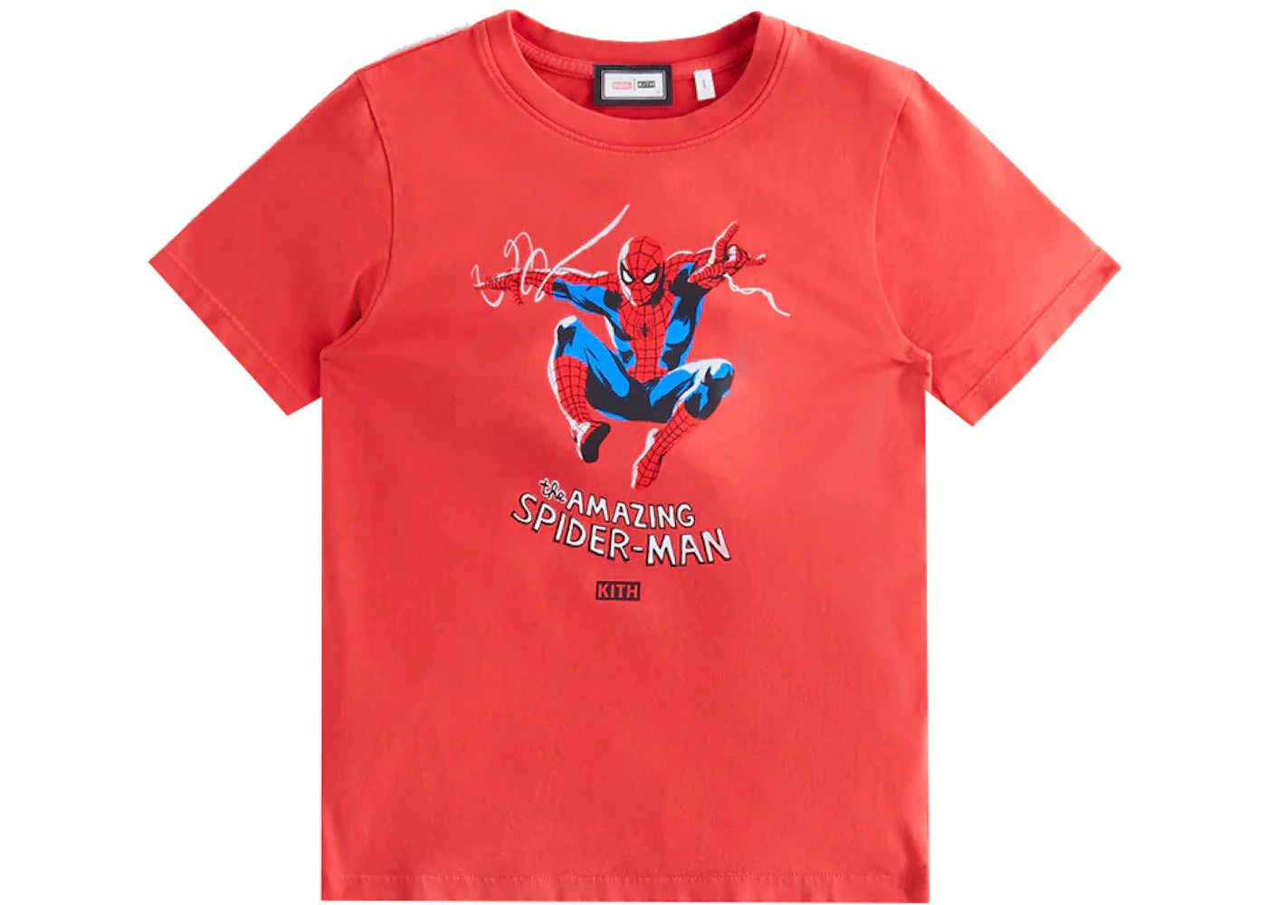 Kith Marvel Kids Spider-Man Amazing Spiderman Vintage Tee Retro Kids ...