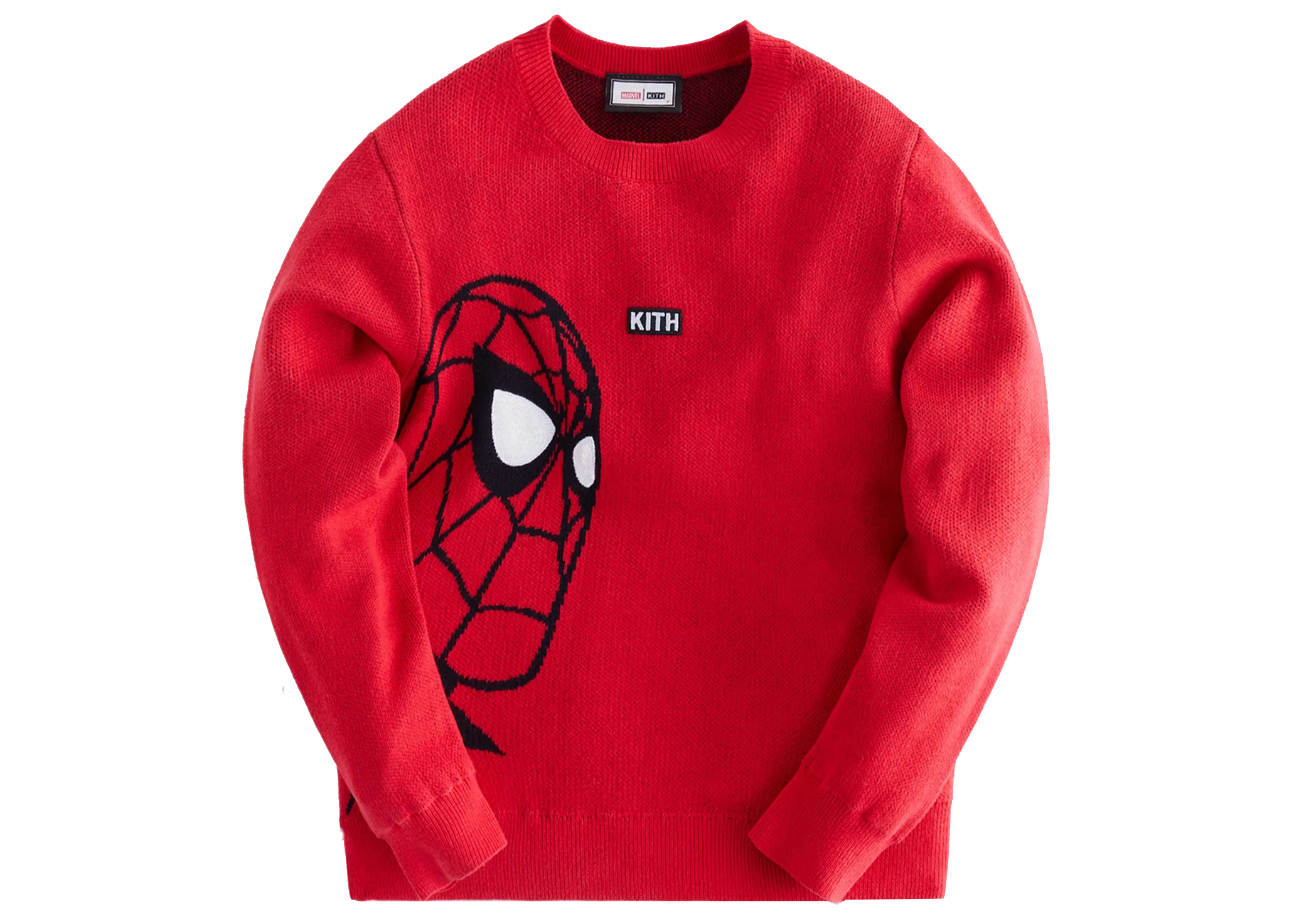 Kith Marvel Kids Spider-Man Hero Knit Crew Retro - SS22 Kids' - US