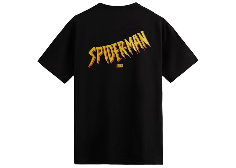 Kith Marvel Spider-Man Spotlight Tee Black Men's - SS22 - US