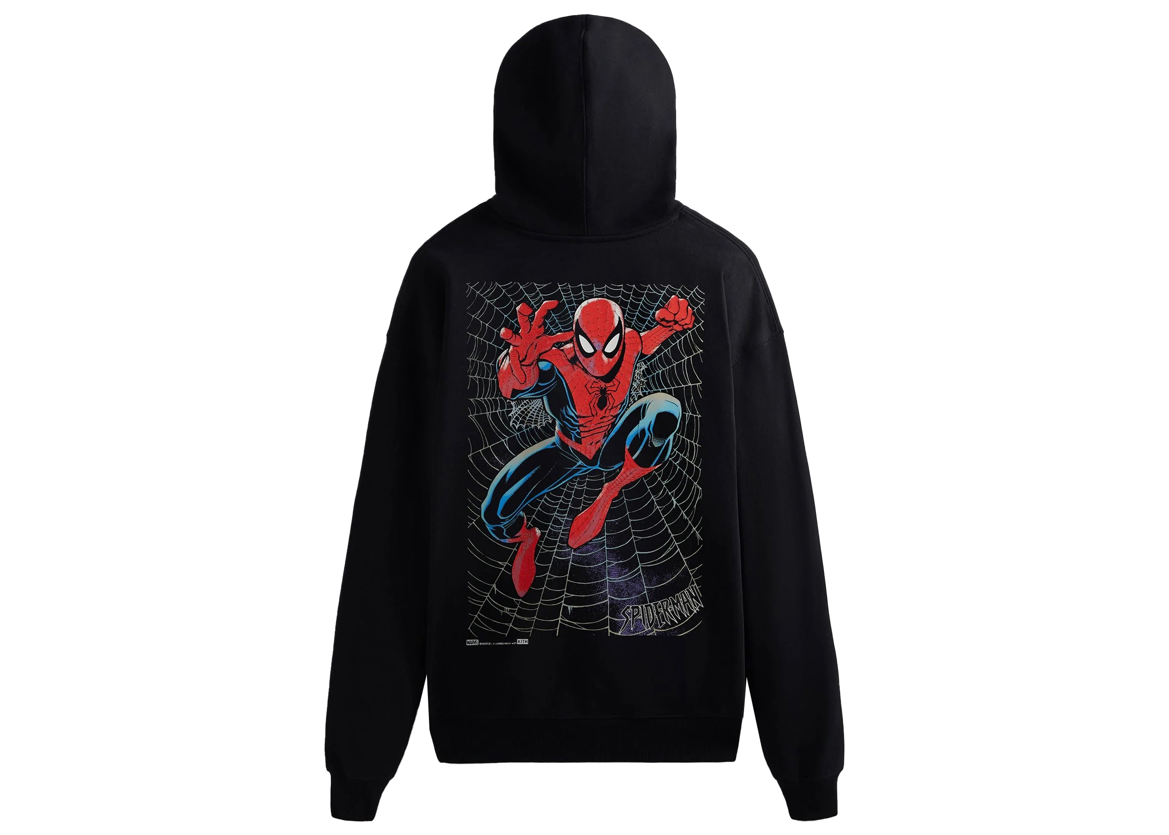 いい方かと思いますMarvel x Kith Spider-Man Web Logo Hoodie