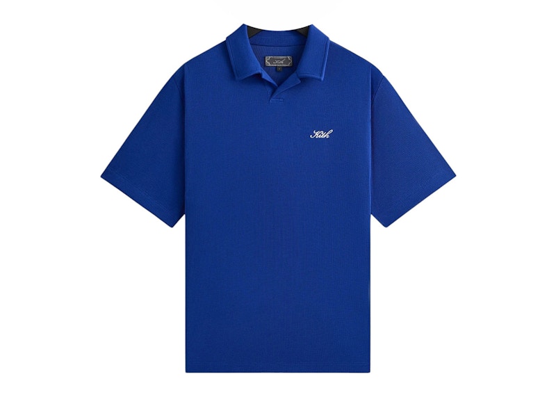 Kith Micro Waffle Drew Polo Cyclone Men's - SS25 - US