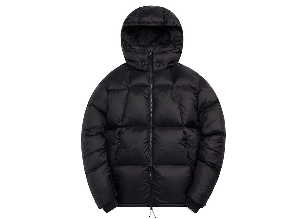 Pre-owned Kith Midi Puffer Jacket Black