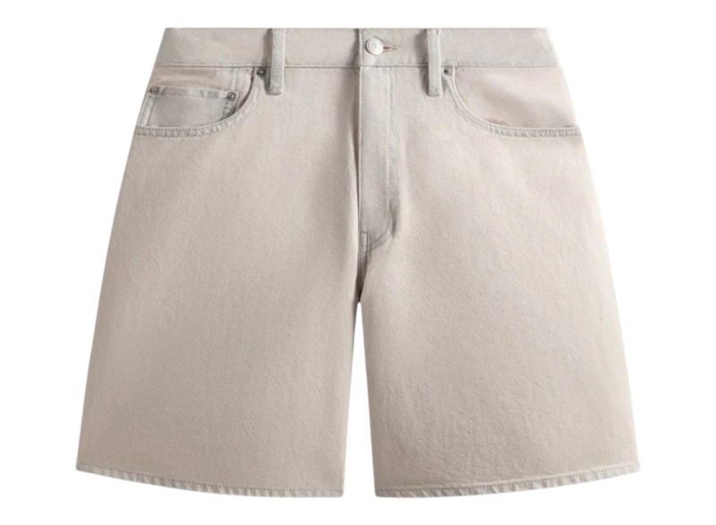 Kith Midweight Denim Lewis Short Washed Pastel