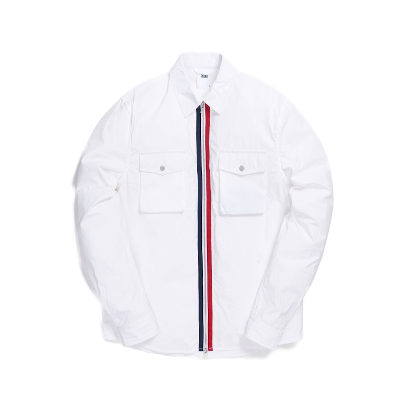 Kith Military Crispy Nylon Work Shirt White Men's - SS20 - GB