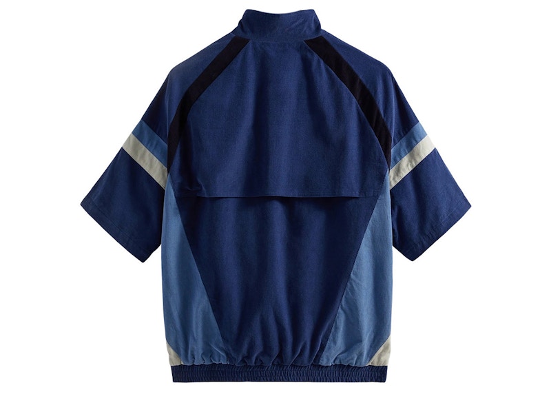 Kith Mixed Micro Cord Linden Retro Quarter Zip Montage Men's 