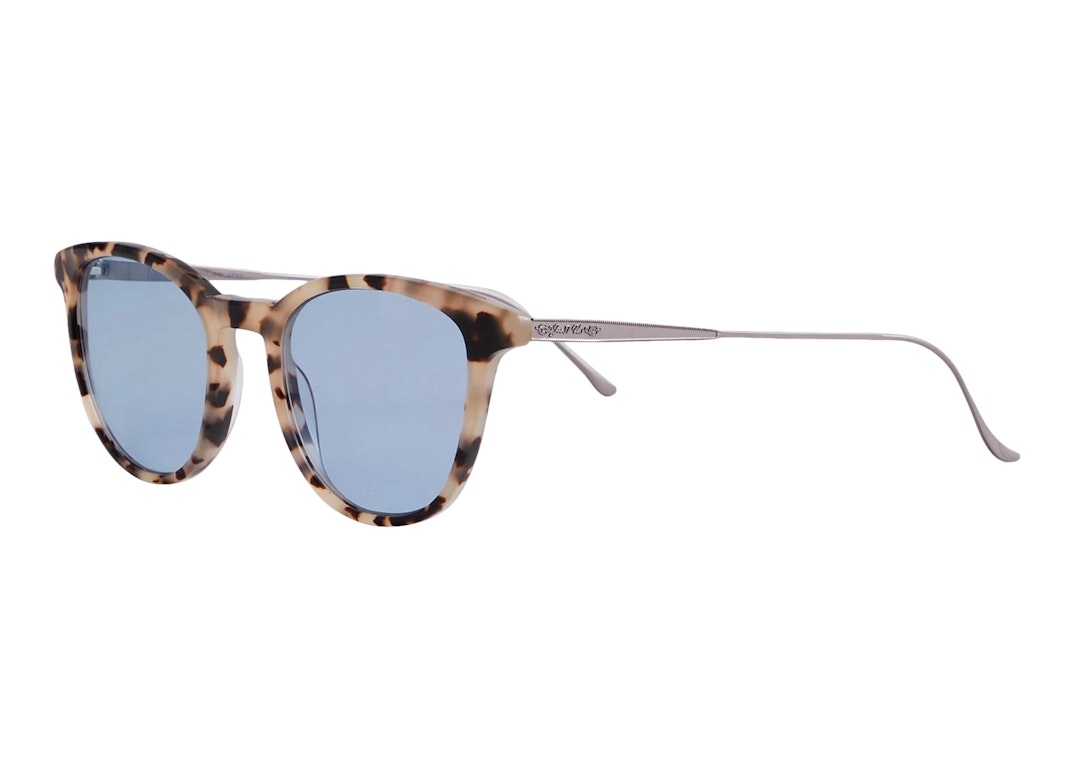 Pre-owned Kith Modo Georgica Sunglasses White Tortoise/gunmetal