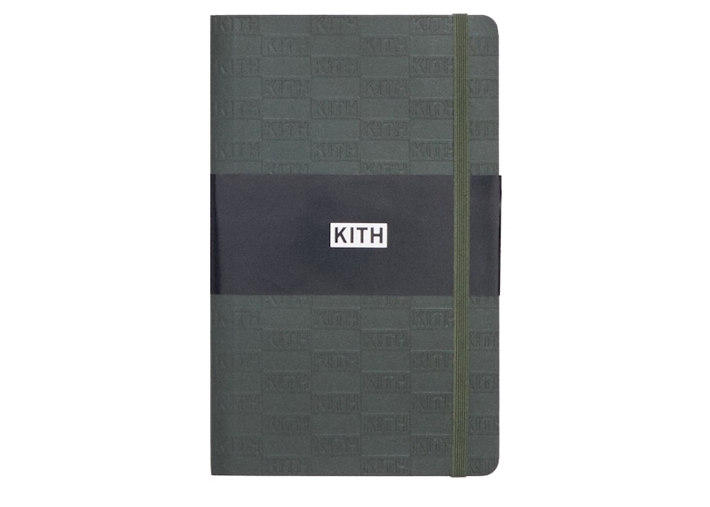 Kith Moleskine Notebook Olive