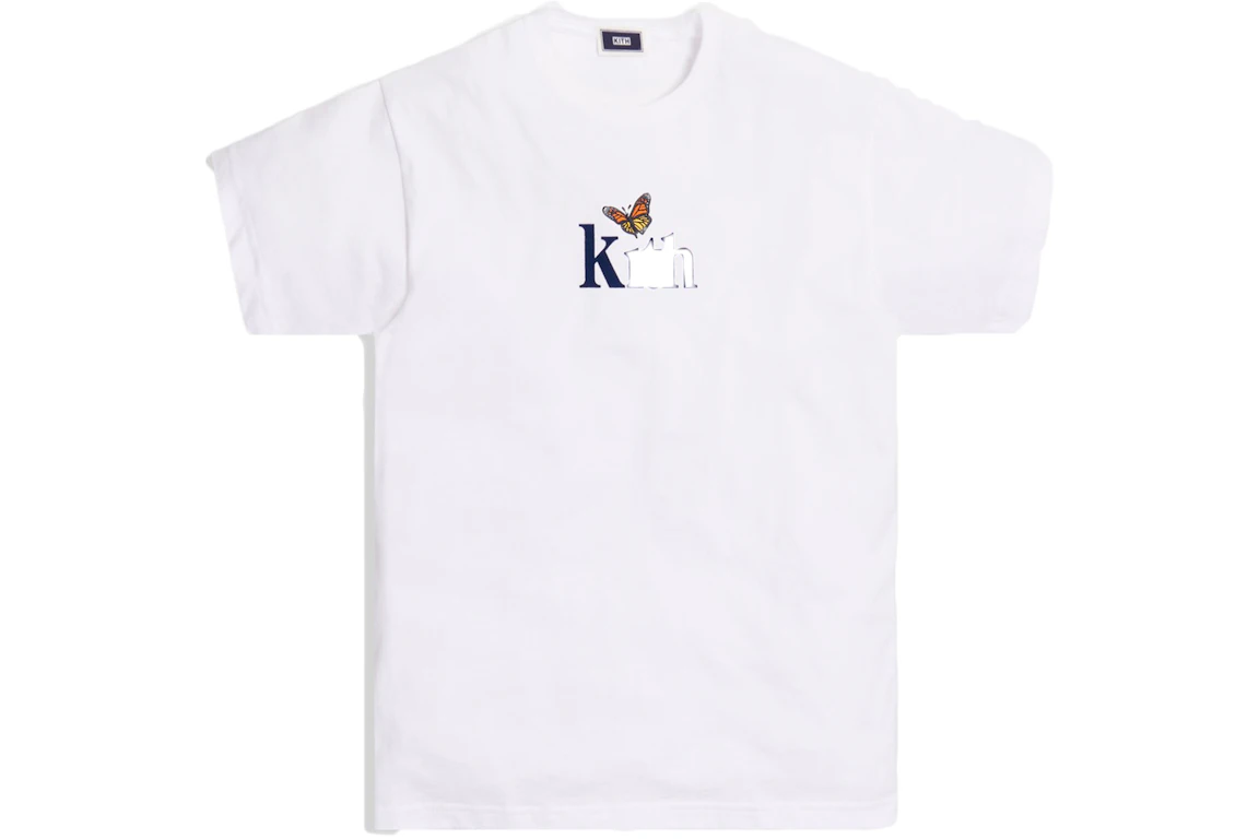 Kith Monarch Butterfly Tee White