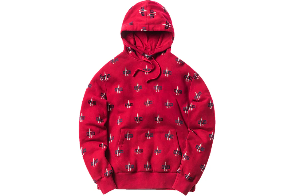 Kith Moncler Hoodie Red