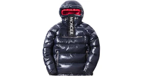 Kith Moncler Lachat Down Hoodie Navy