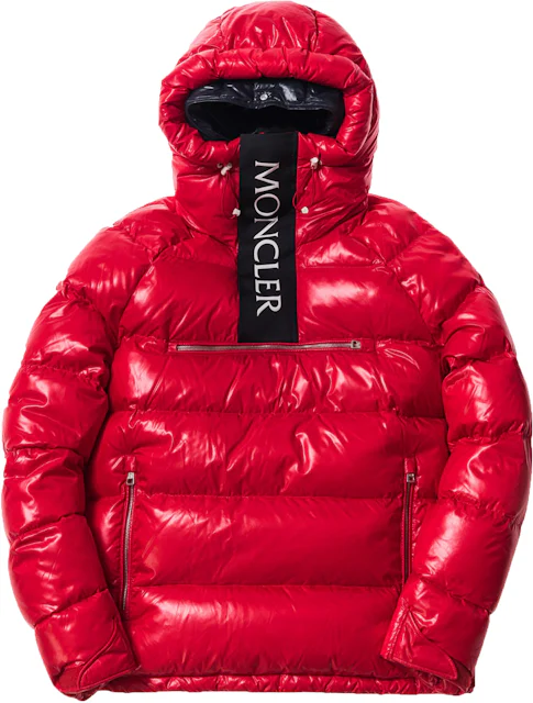 Kith Moncler Lachat Down Hoodie Red Men's - FW17 - US