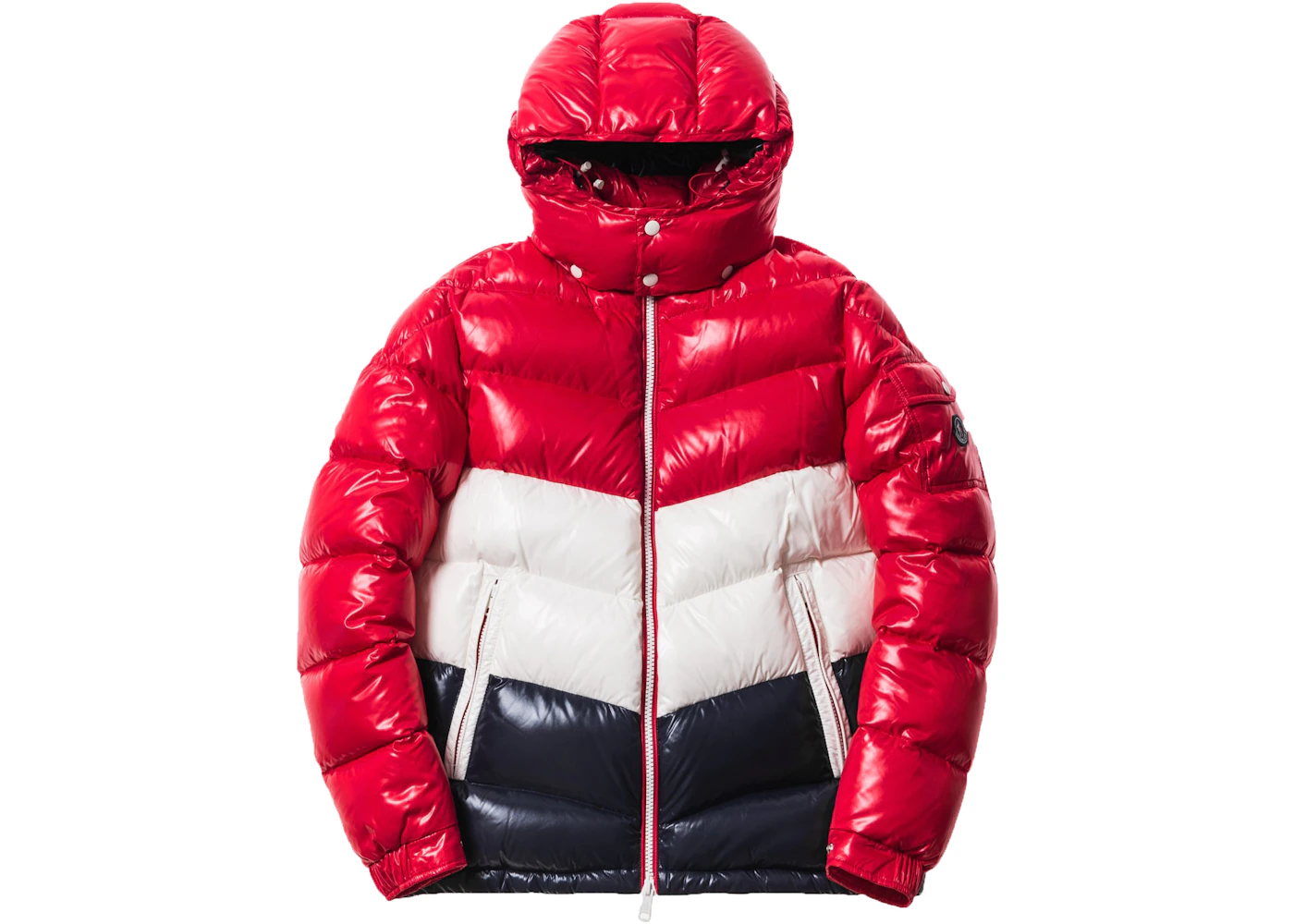 Kith moncler lachat down hoodie navy Outlet