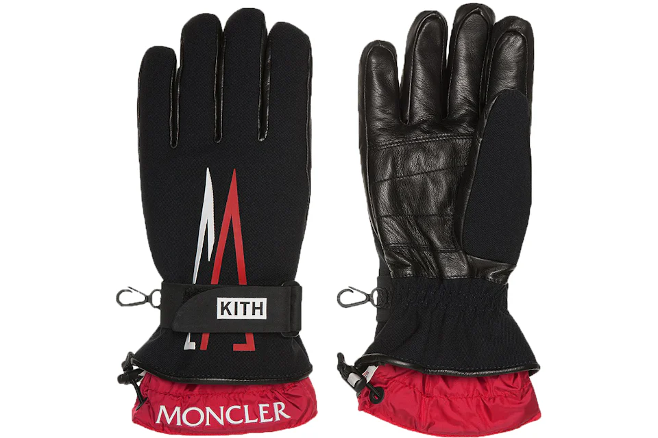Kith Moncler Tech Gloves Navy