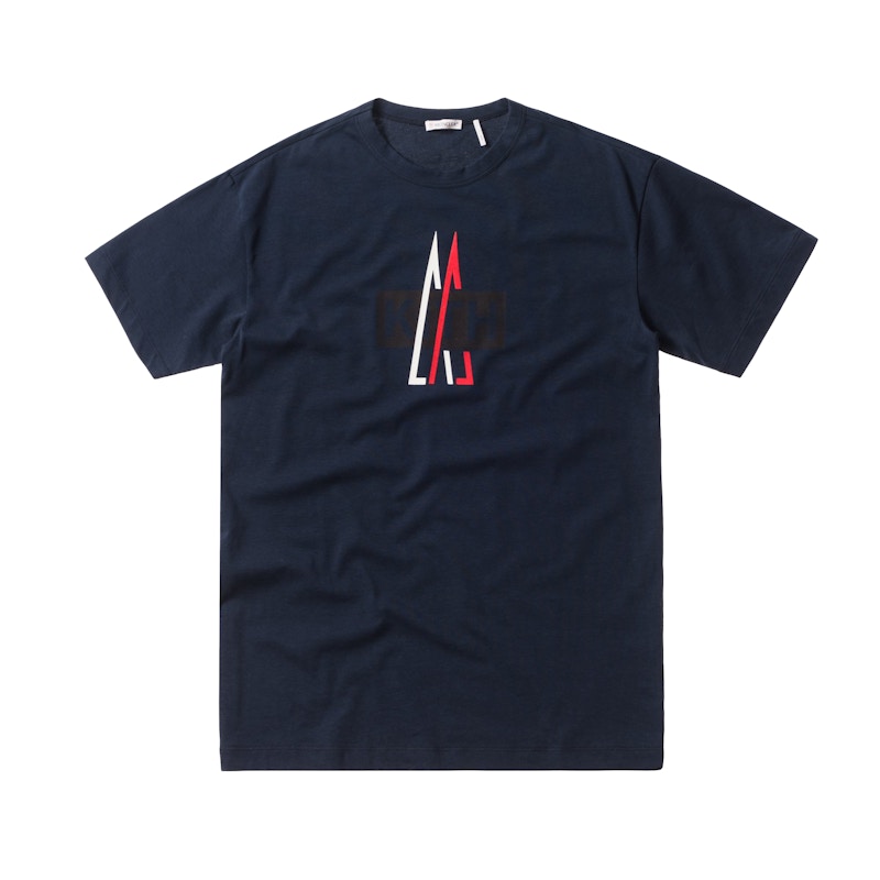 Kith Moncler Tee Navy Men's - FW17 - US