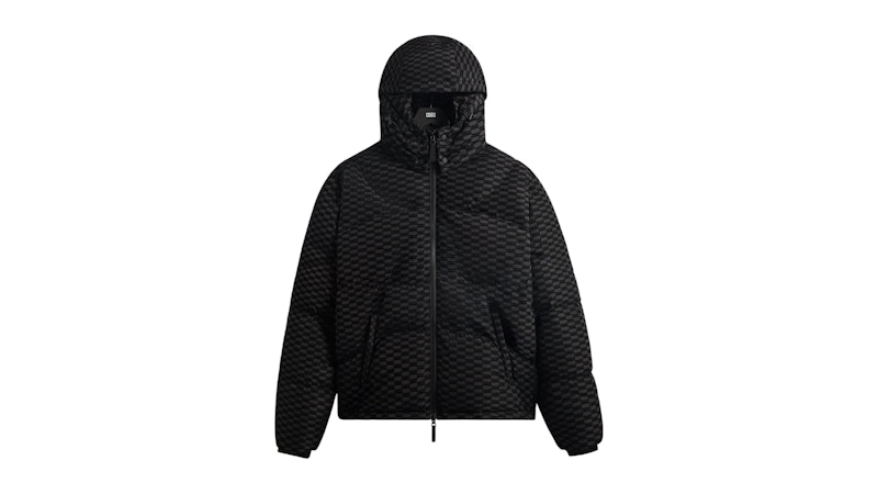 Kith Monogramm Corey Puffer Schwarz