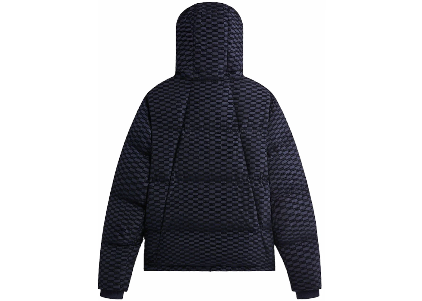 Kith Monogram Midi Puffer Jacket Nocturnal Men's - FW23 - US
