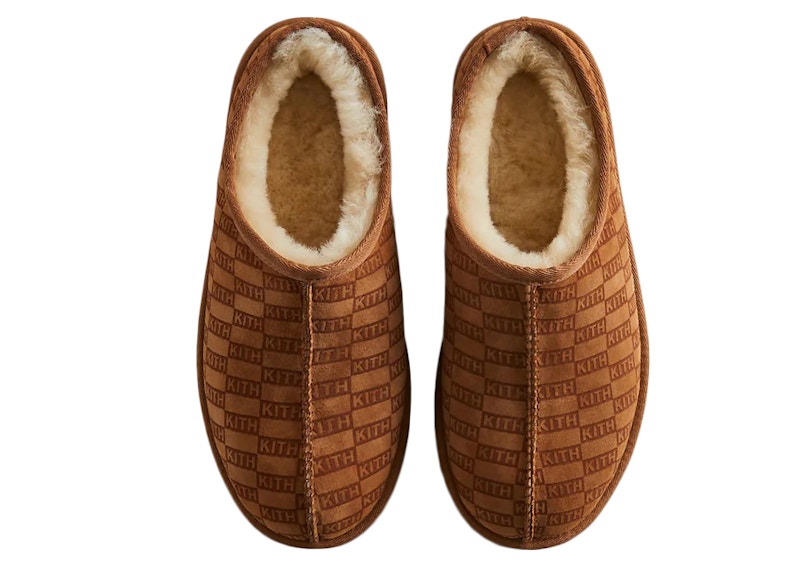 Kith Monogram Shearling Slipper Kithmas Loft 남성 KHM200001209 KR