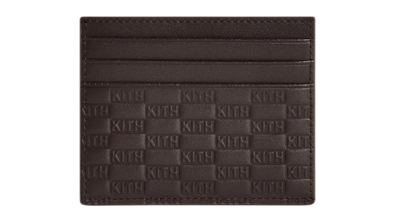 Kith Monogram Smooth Leather Wallet Zoom