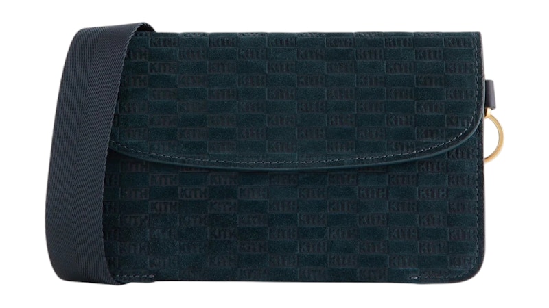 Kith Monogram Suede Envelope K20 Bag Stadium