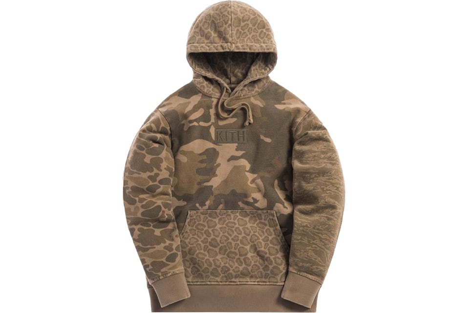 Kith camo hoodie sales