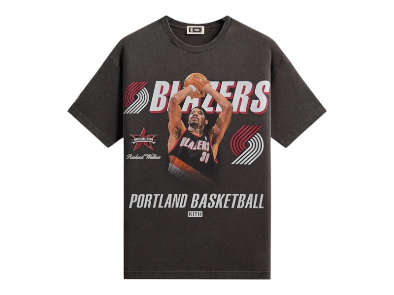 Maglietta Kith NBA All-Star Portland Trail Blazers Rasheed Wallace nera