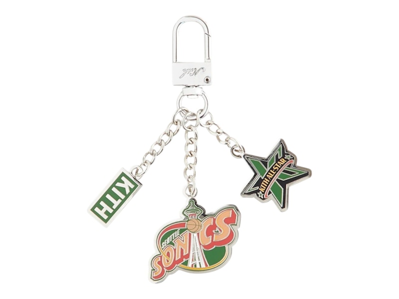 Portachiavi Kith NBA All-Star Seattle SuperSonics argento