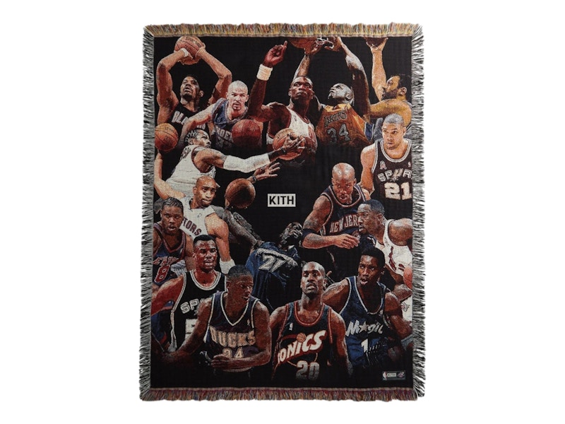 Kith NBA All-Star Tapestry Blanket Multi