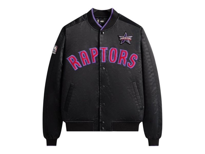 Kith NBA All-Star Toronto Raptors Bomber Jacket Black