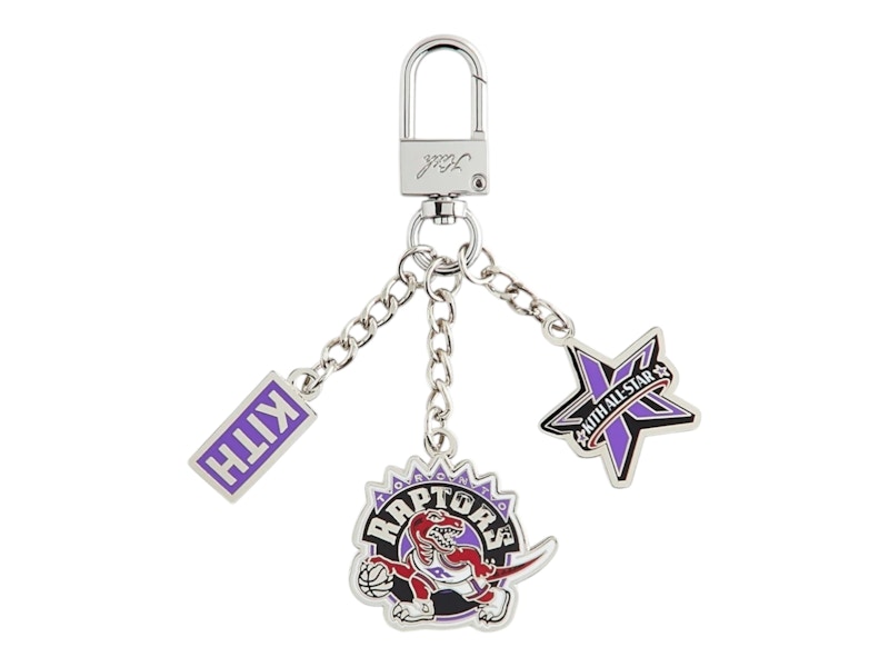 Kith NBA All-Star Toronto Raptors Keychain Silver