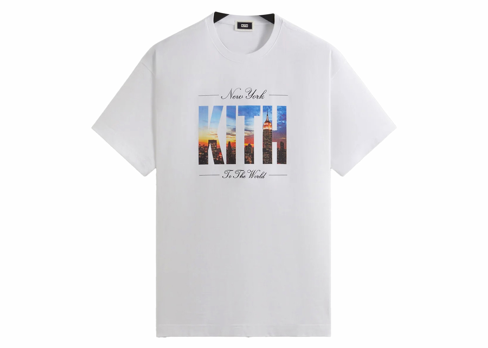 kith from New York With Love Tee White LTシャツ/カットソー(半袖/袖 