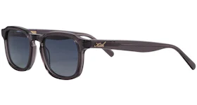 Kith Napeague Sunglasses Grey Crystal/Blue
