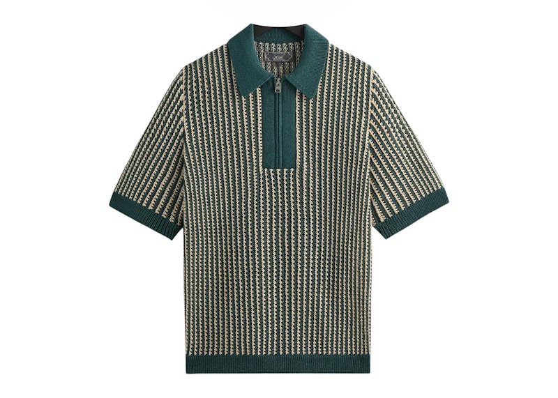Kith Nash Knit Polo Sandrift Men's - SS25 - US