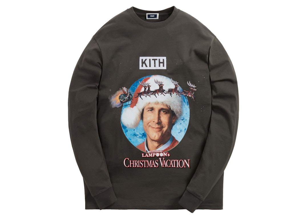 Pre-owned Kith National Lampoon Christmas L/s Tee Pavement