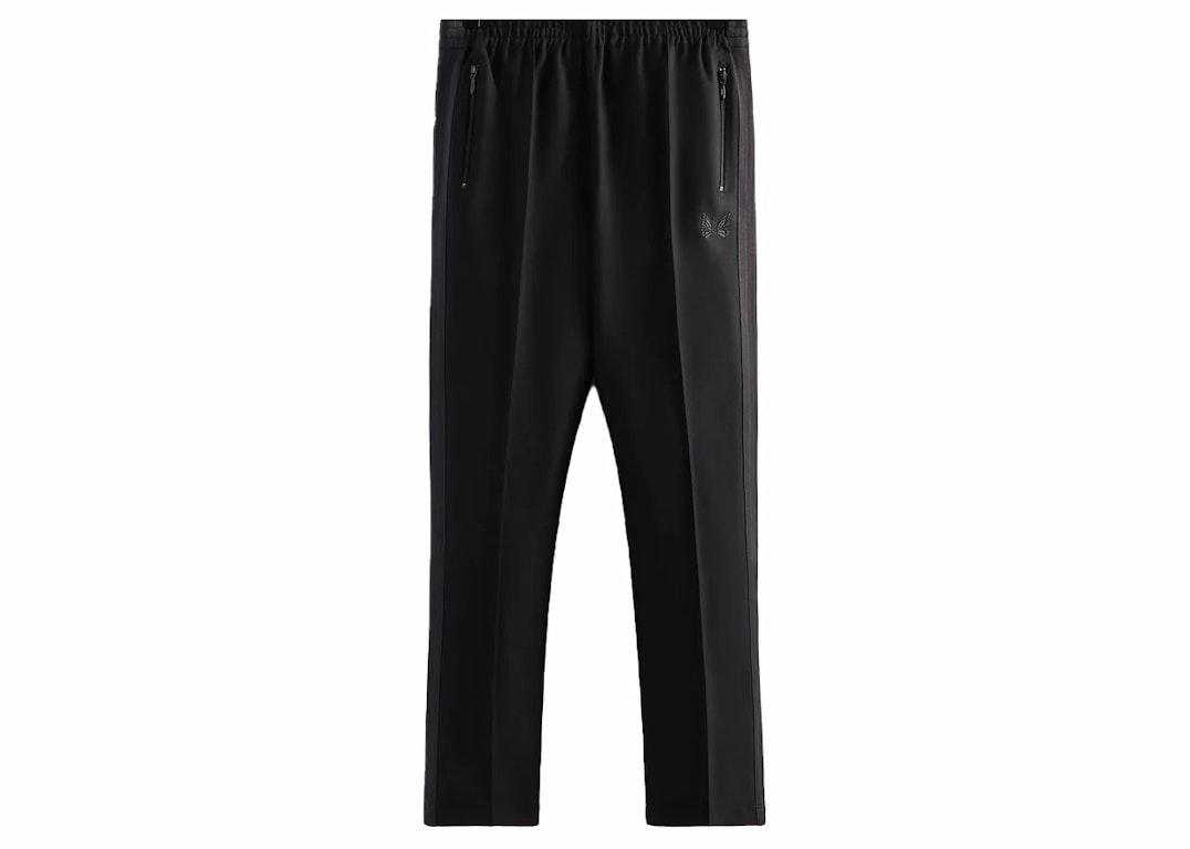 Pre-owned Kith Needles Double Knit Track Pant Black