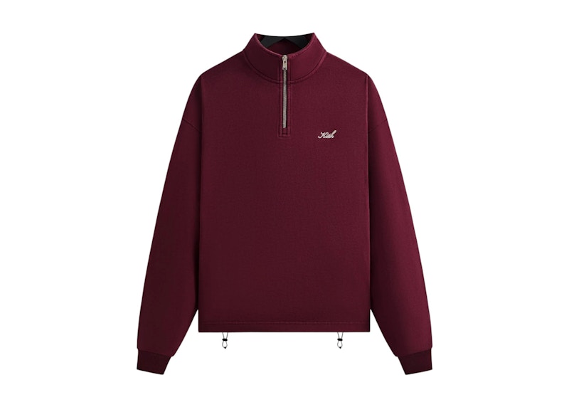Pullover con zip a quarti Kith Nelson Magma