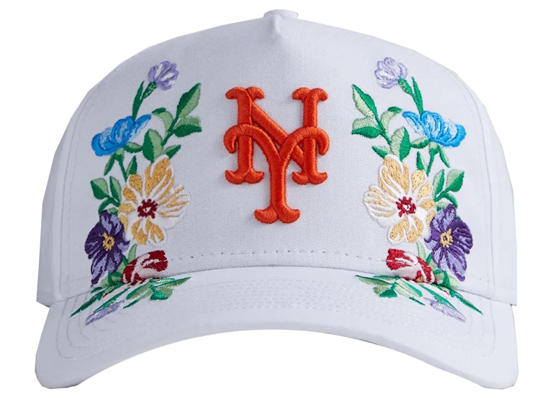 Kith New Era Mets Floral Oxford Pinch Crown Sandrift Men's - SS22 - US