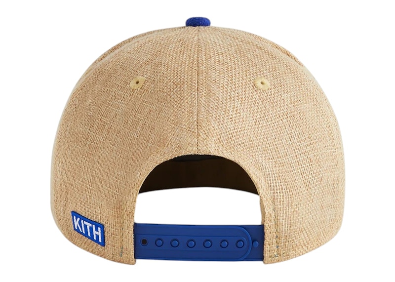 Kith New Era New York Mets Raffia 49FORTY Snapback Natural - Thumbnail 2