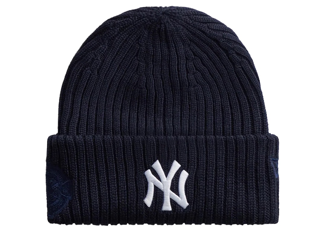 Pre-owned Kith New Era New York Yankees Knit Beanie Nocturnal