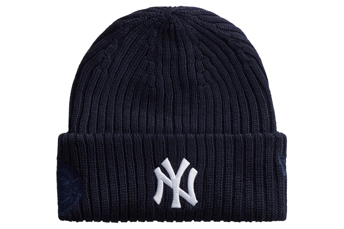 Pre-owned Kith New Era New York Yankees Knit Beanie Nocturnal