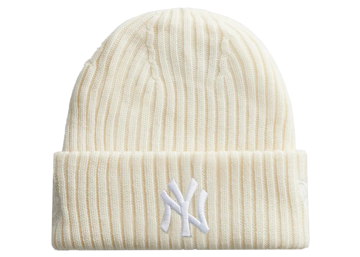 Kith New Era New York Yankees Knit Beanie Sandrift - FW22 - CN