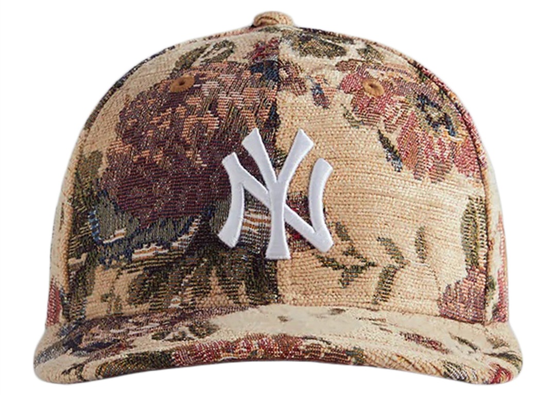 Pre-owned Kith New Era New York Yankees Tapestry Floral Waldorf Low Fitted Hat Highland