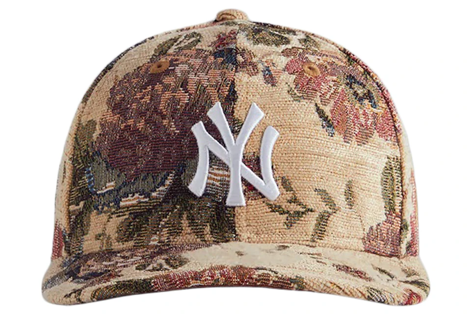 Kith New Era New York Yankees Tapestry Floral Waldorf Low Fitted Hat Highland
