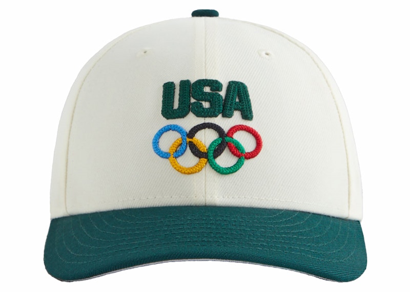 Pre-owned Kith Men's  New Era Team Usa 59fifty Fitted Low Profile Cap In Stadium