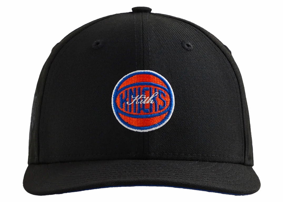 Pre-owned Kith New Era The New York Knicks 59fifty Low Profile Fitted Hat Black