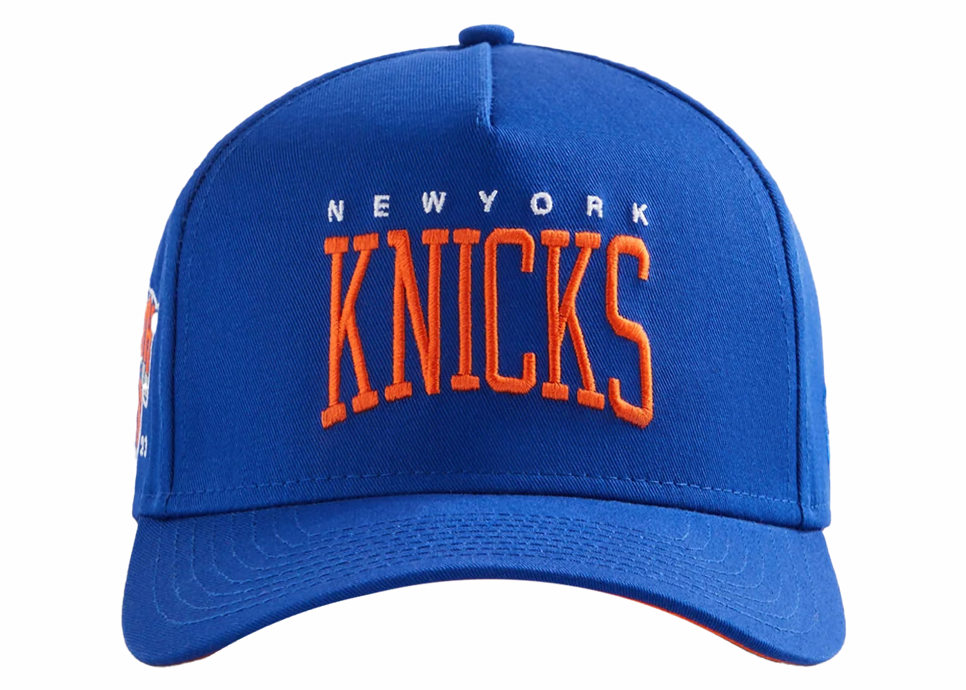 Kith New Era The New York Knicks Cotton 9Forty A-Frame Snapback Royal